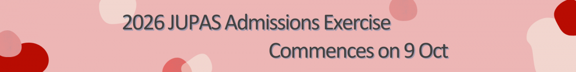 Application for 2026 Admission via JUPAS